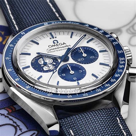 omega 50th anniversary snoopy watch